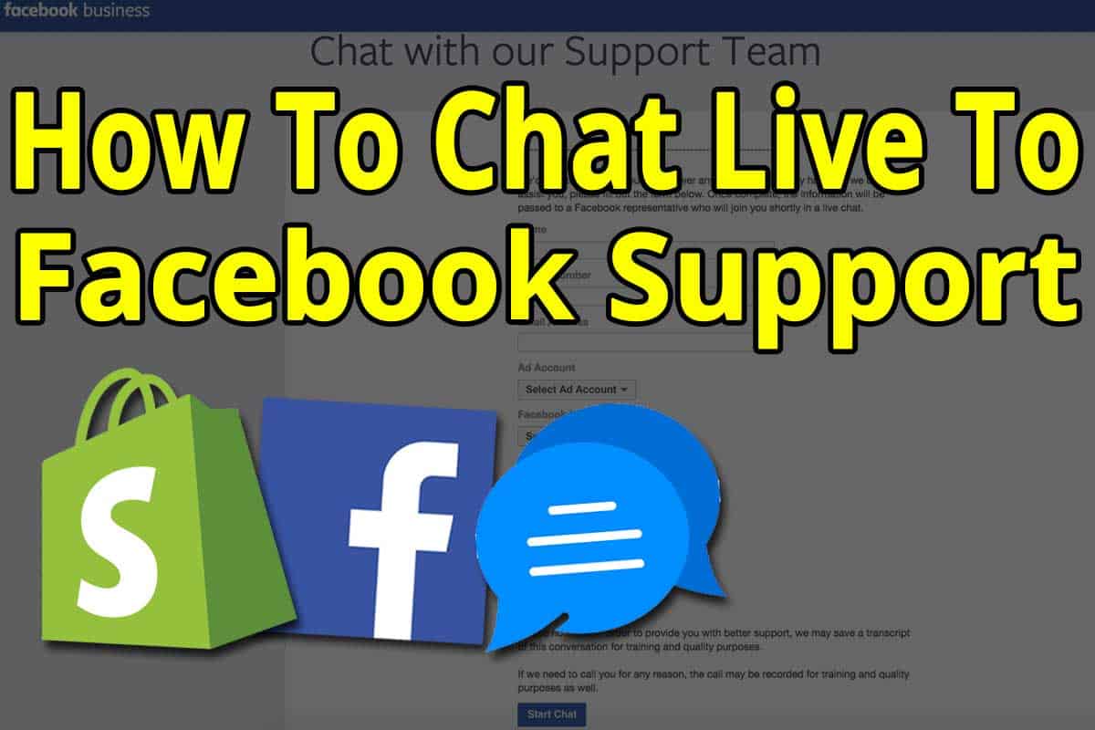facebook help chat