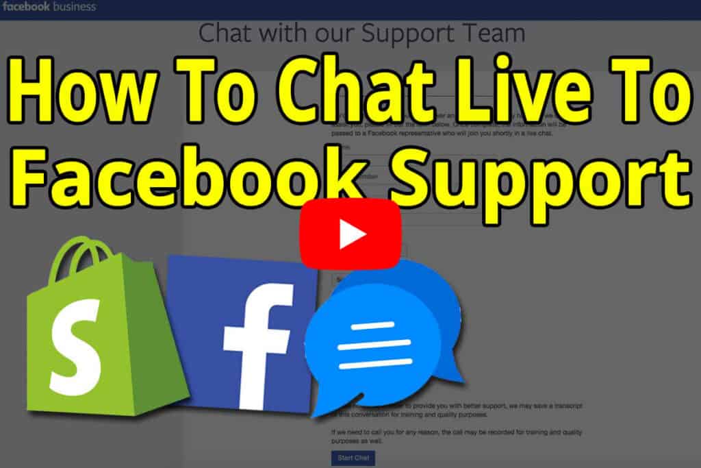 How To Chat To Facebook Support
