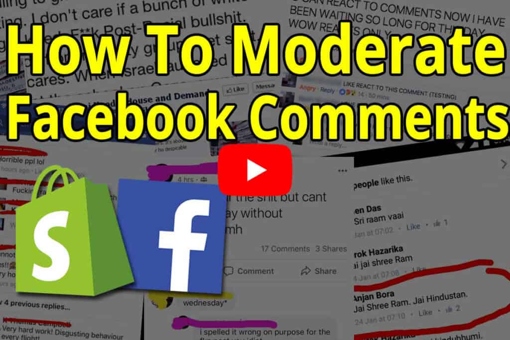 How To Moderate Facebook Comments