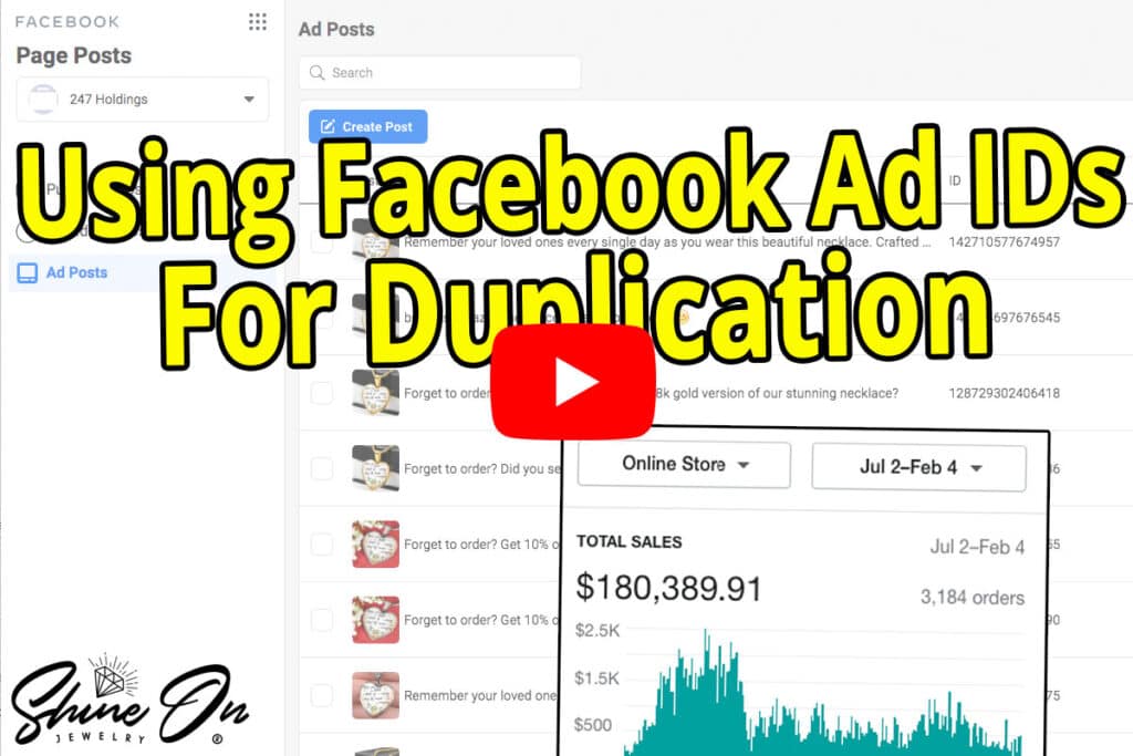 Using Facebook Ad IDs For Duplication