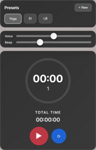 interval timer app built without coding